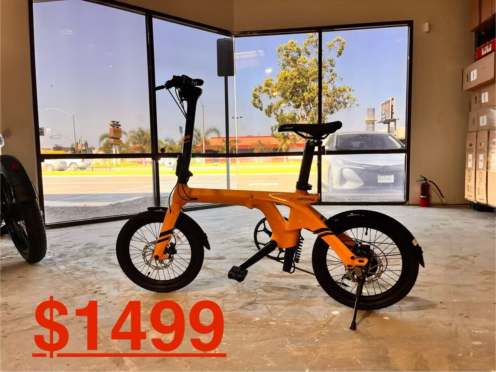 33 Lbs Carbon Fiber E-bike