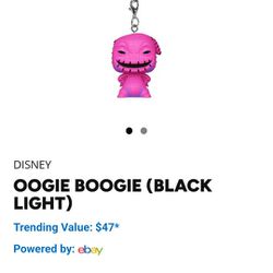 Oogie Boogie Key Chain Pop