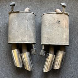 2008 Acura TL Type S Dual Tip Muffler Exhaust 