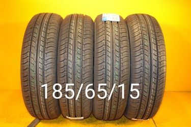 185/65/15 For Sale 4 New Tires We Service Motorcycle Tires