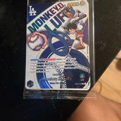 One Piece Dodgers Card. I Have two Of Them Let’s Make A Deal