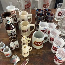 Schlitz Beer Barware 