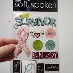 Soft Spoken Survivor Stickers BNIP 