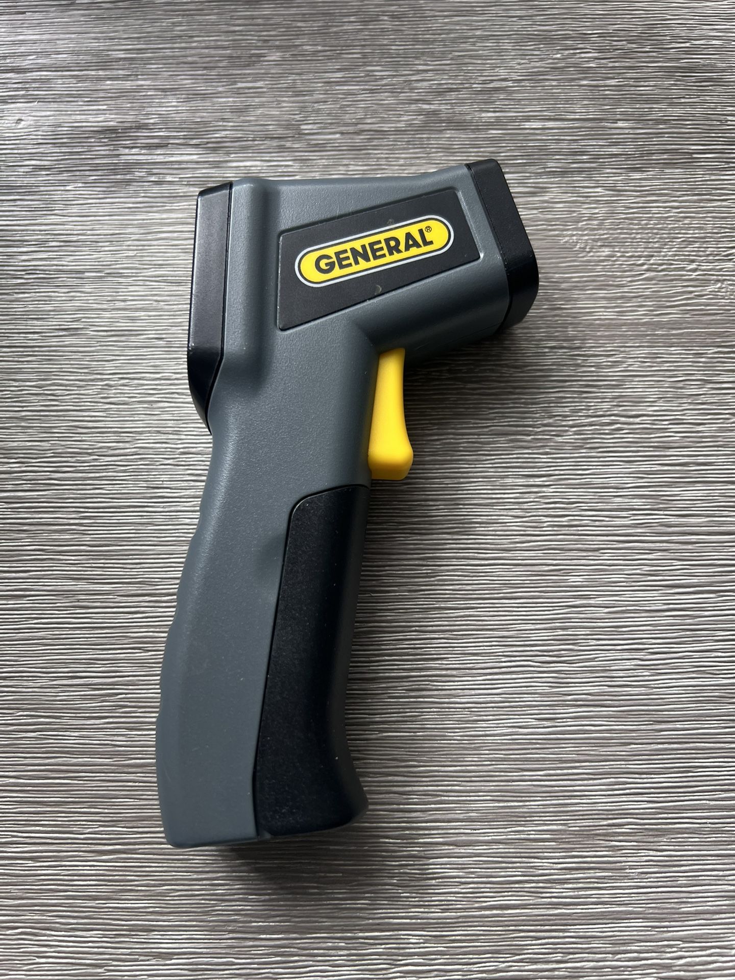 Laser Infrared Thermometer Needs 2 triple A Batteries
