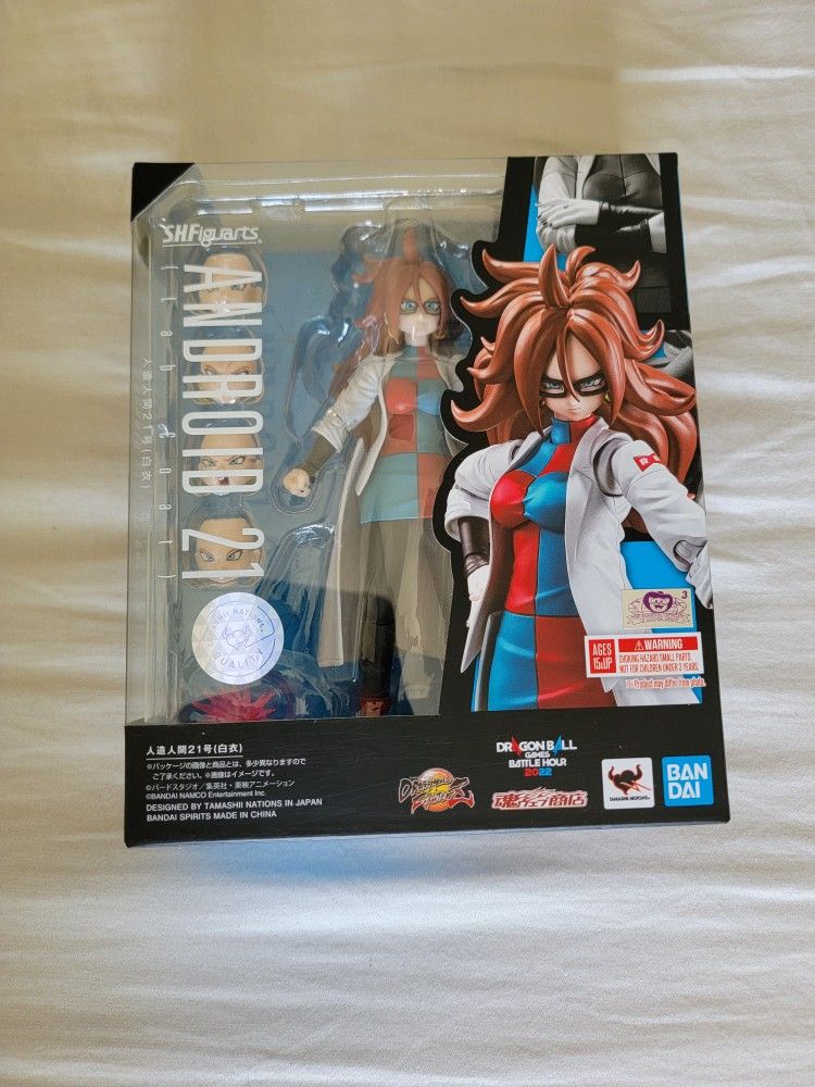 Sh Figuarts Android 21 (Lab Coat) 