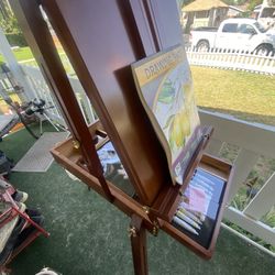 Wooden French “Sketchbox” Art Easel! Only $130/firm