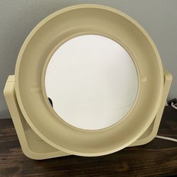 VINTAGE 70s 80s Pivoting Makeup MIRROR BY CLAIROL MODEL Lighted Vanity Tested
