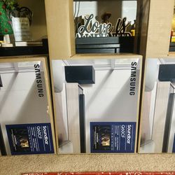 Samsung • (HW-Q60CF) 3.1.2 Ch Soundbar System – Dolby Atmos, DTS Virtual:X, Wireless Sub, Adaptive Audio