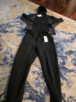 Nike Tech Fleece Tracksuit Set Black