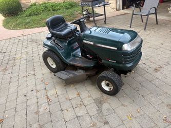 Non-running riding lawn