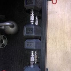 Pair Of 40lb Dumbbell (2x40lbs 80lb Total / 2x18kg)
