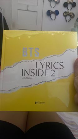 BTS lyrics inside 2. Global edition