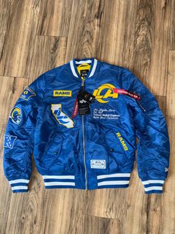New men’s size medium LA Rams jacket