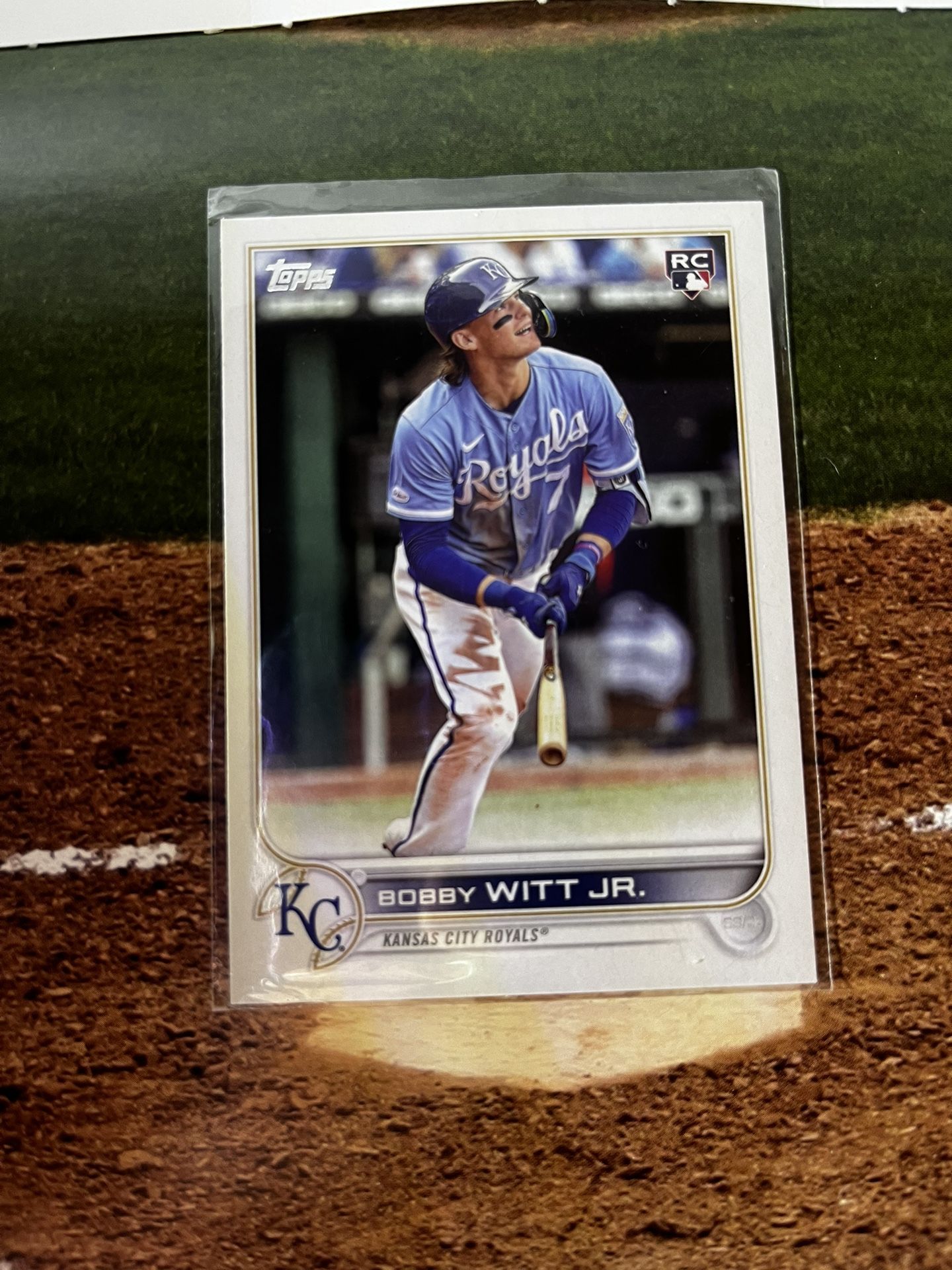 ORIGINAL Bobby Witt Jr. Kansas City Royals - Topps ROOKIE Baseball Card!