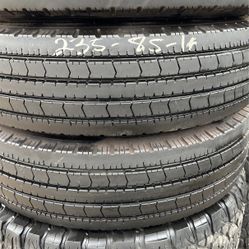 Set Of Tires (4) ST235-85-16 14PR