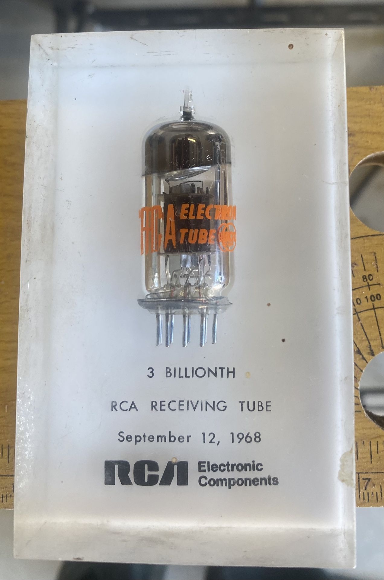 RCA 3 Billionth Vacuum Tube