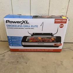 Power XL Smokeless Electric Indoor Grill