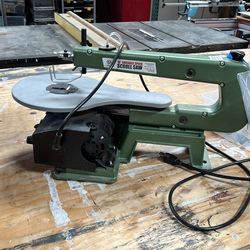 16” variable scroll saw with extras