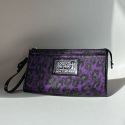 Coach Floral Zip Wallet