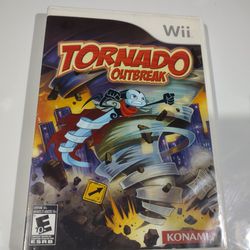 Nintendo Wii Tornado 🌪️ Outbreak Video Game 🎮🎯