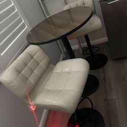 Tall Table With Seats