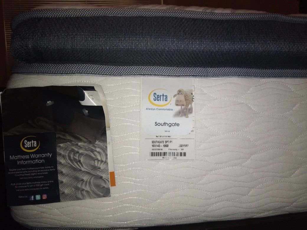 Mattress from Nebraska: Metal Spring Unit & Memory Foam - KING SIZE, 14' thickness, $ 750