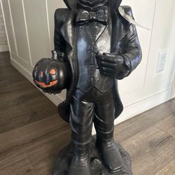 Spooky Boutique Headless Horseman with Jack-O-Lantern Halloween Decor