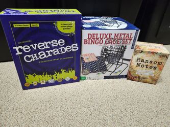 Game night games in great condition. Price is for all 3.