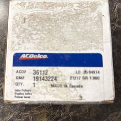 AC Delco Drive Belt Idler Pulley 36112