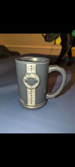 Mug: Rare Vintage 2009 Grey slate Harley Davidson