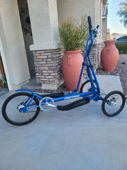 Strider Elliptical Bike with New Training Stand