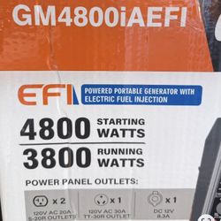 Genmax 4800 Watt Inverter Generator BRAND NEW