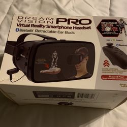 Dream Vision Bloothtooth Vietual Reality Smartphone Headset Brand New In Box