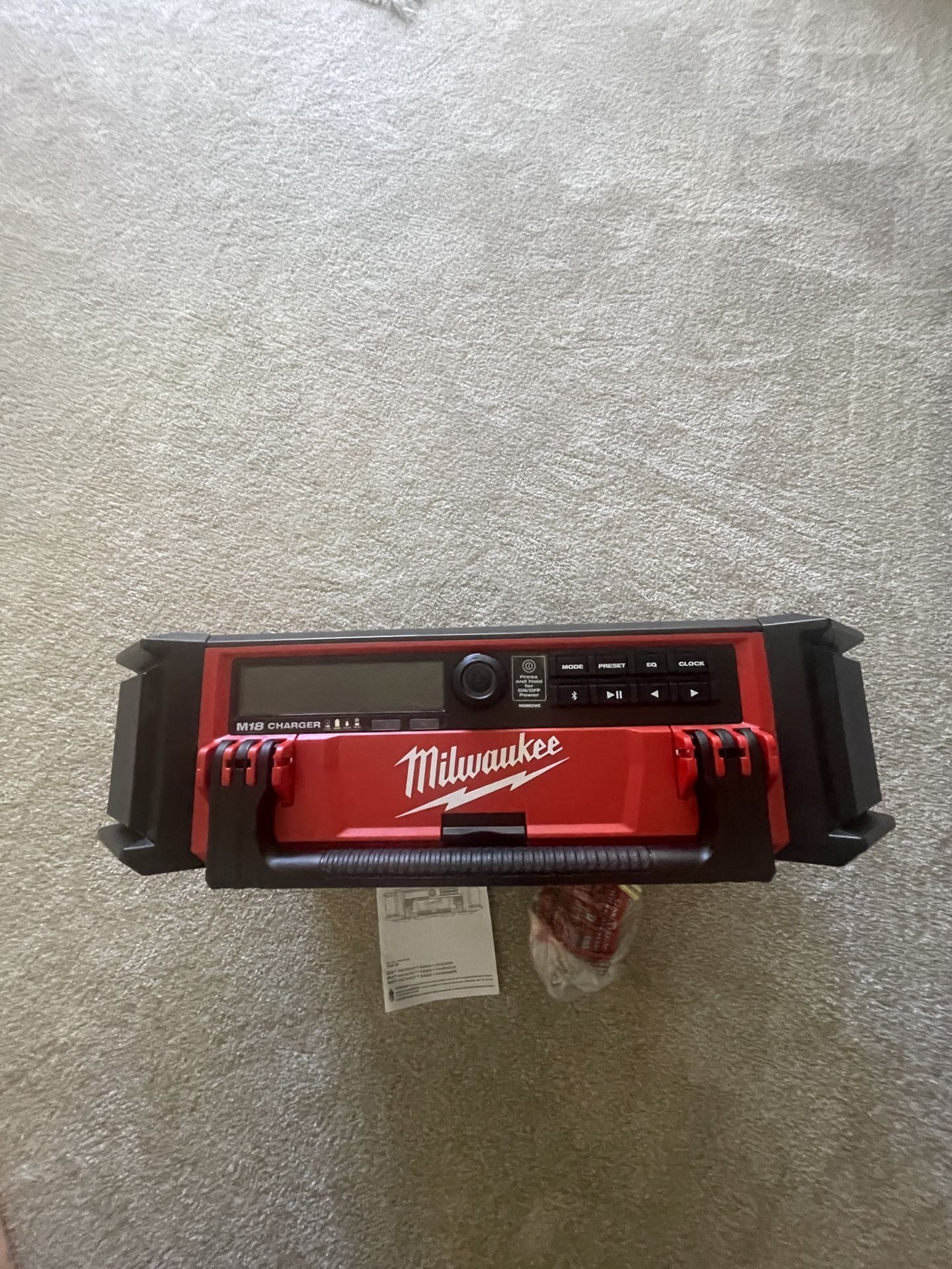 Milwaukee Radio Brand New $250