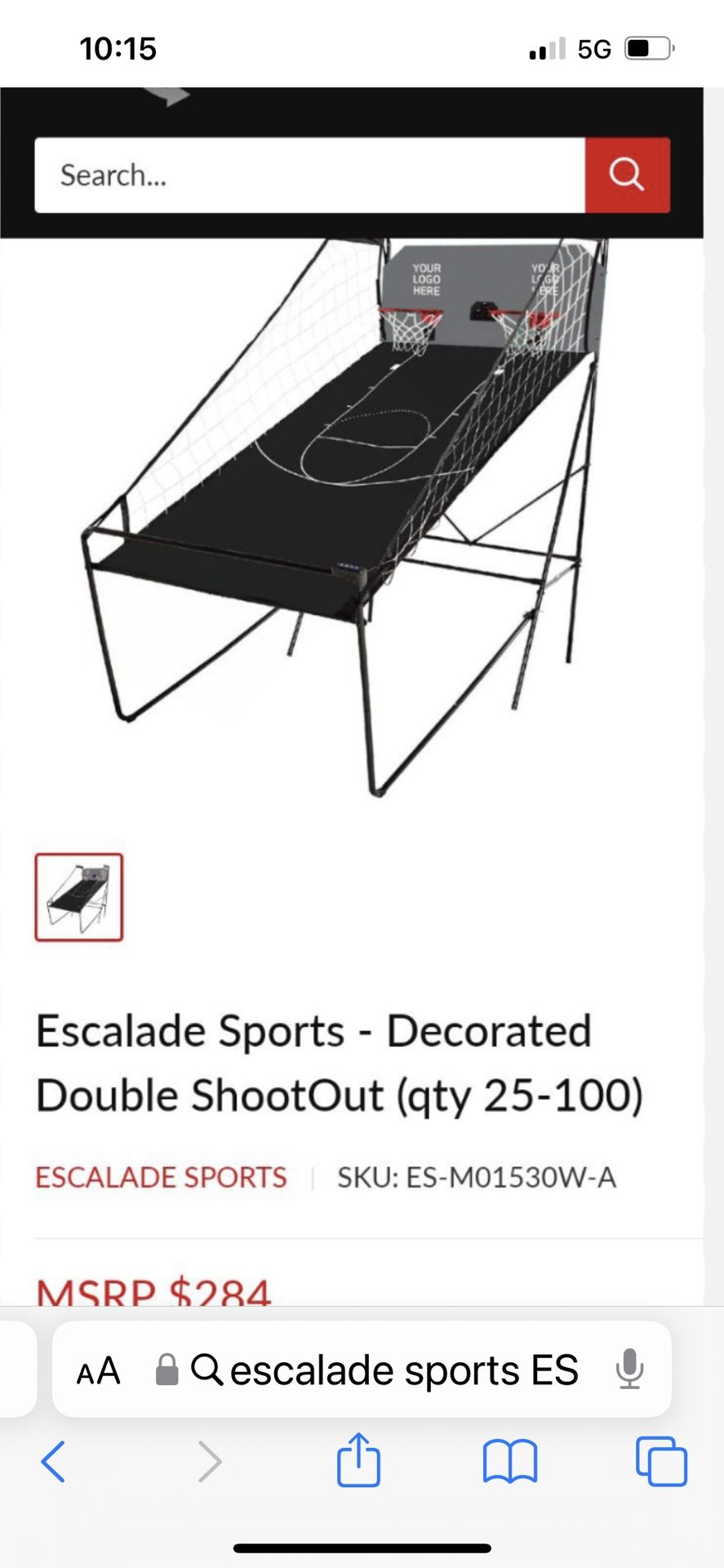 Double BasketBall Hoop