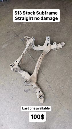 240sx S13 Rear Subframe 
