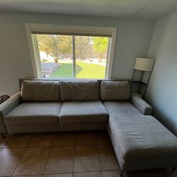 American Leather Couch - Pullout Bed