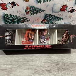 Chucky shot glass set 