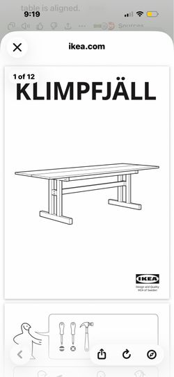 IKEA table