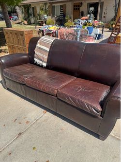 Leather Couch
