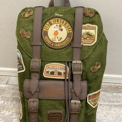NWT Loungefly mickey Fort Wilderness Backpack