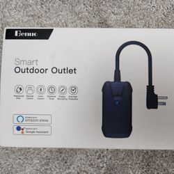 Smart Outdoor Outlet Works With Alexa Google