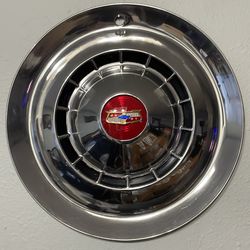 1954 Chevy hubcaps