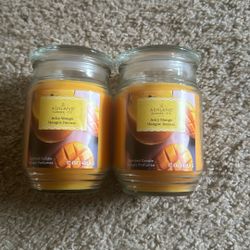 2 Mango Candles