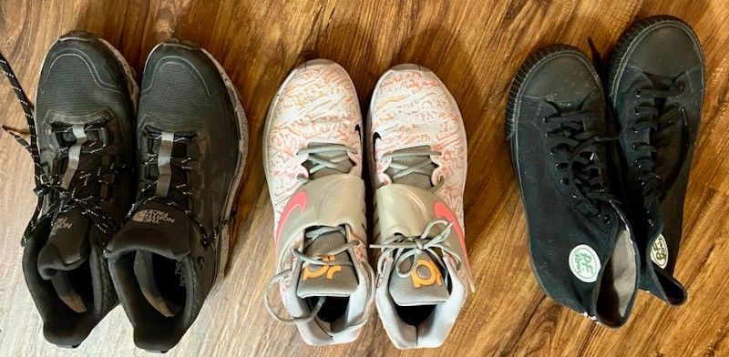 Lebron's And KDs Size 14