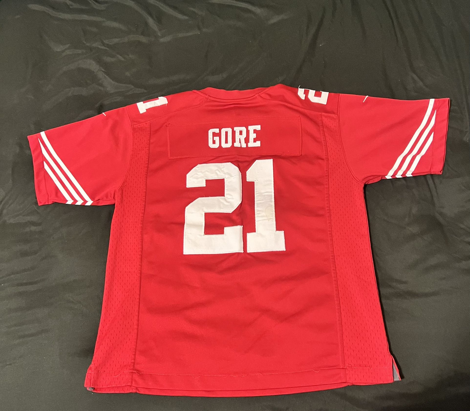 49ers NFL Football Team Gore 21 Jersey