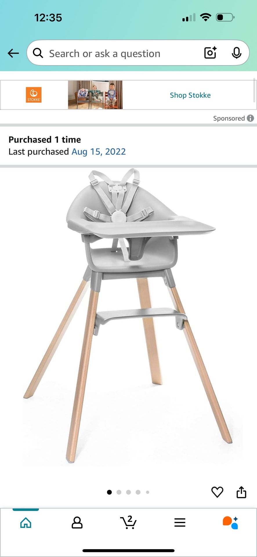 Stokke Clikk High Chair