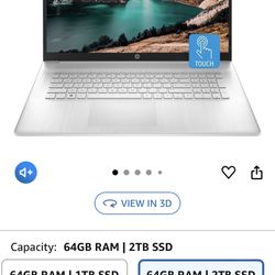 HP 17 Laptop