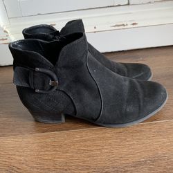 Suede Booties