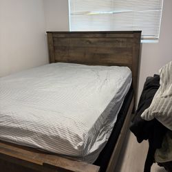 Queen Bed Frame And Mattress 